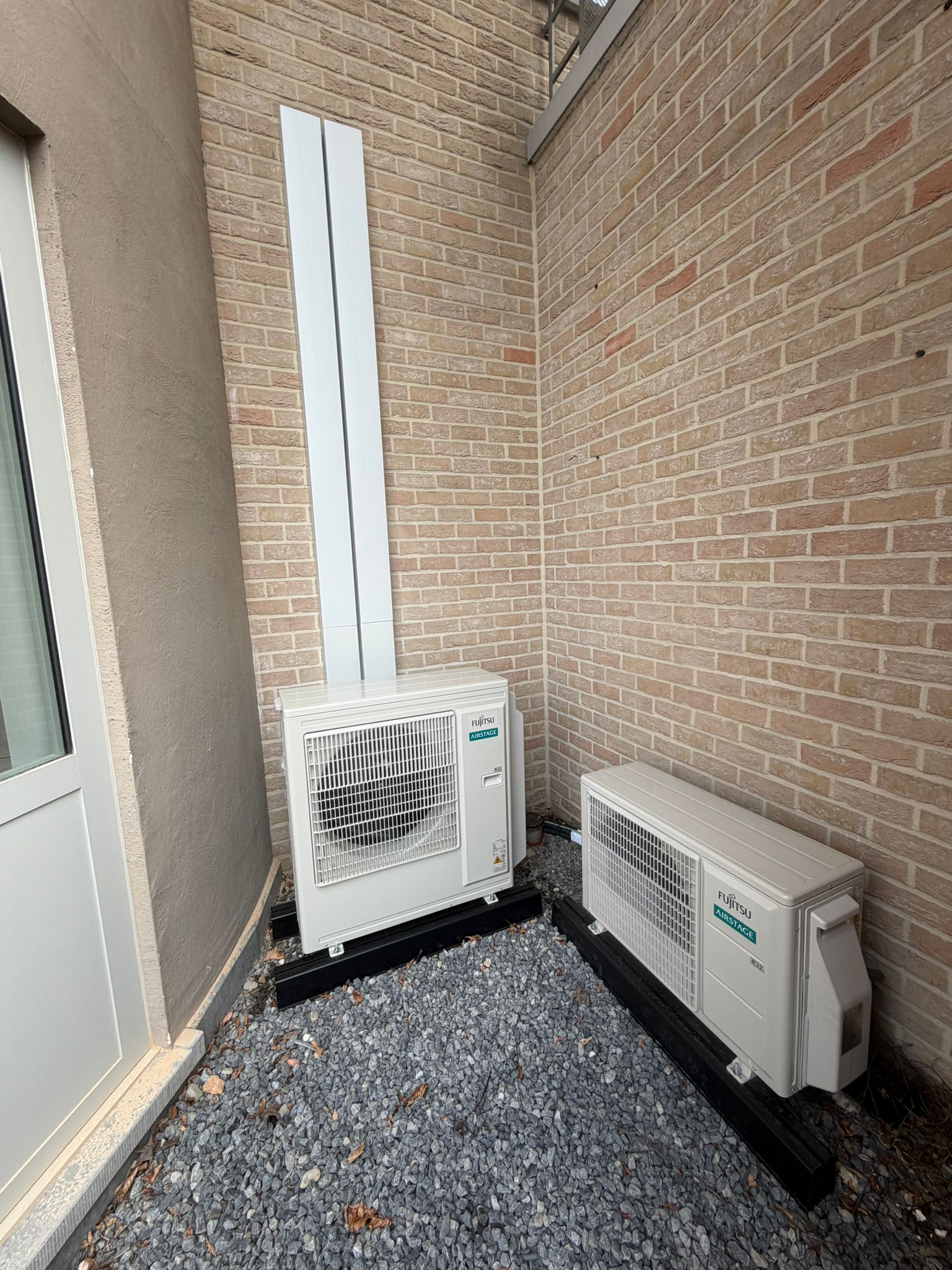 Buitenunits airco installatie