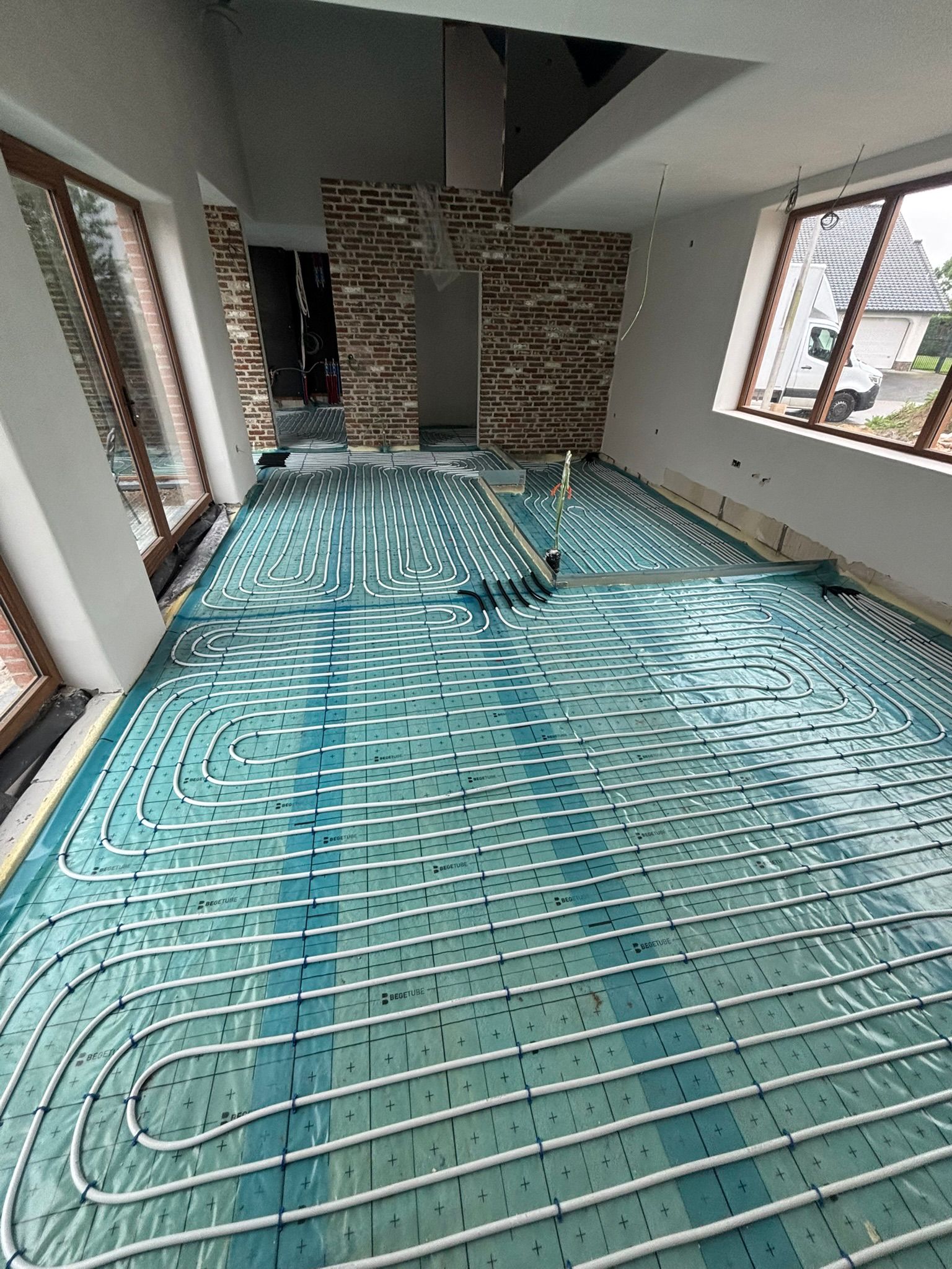 Warmtepomp installatie
